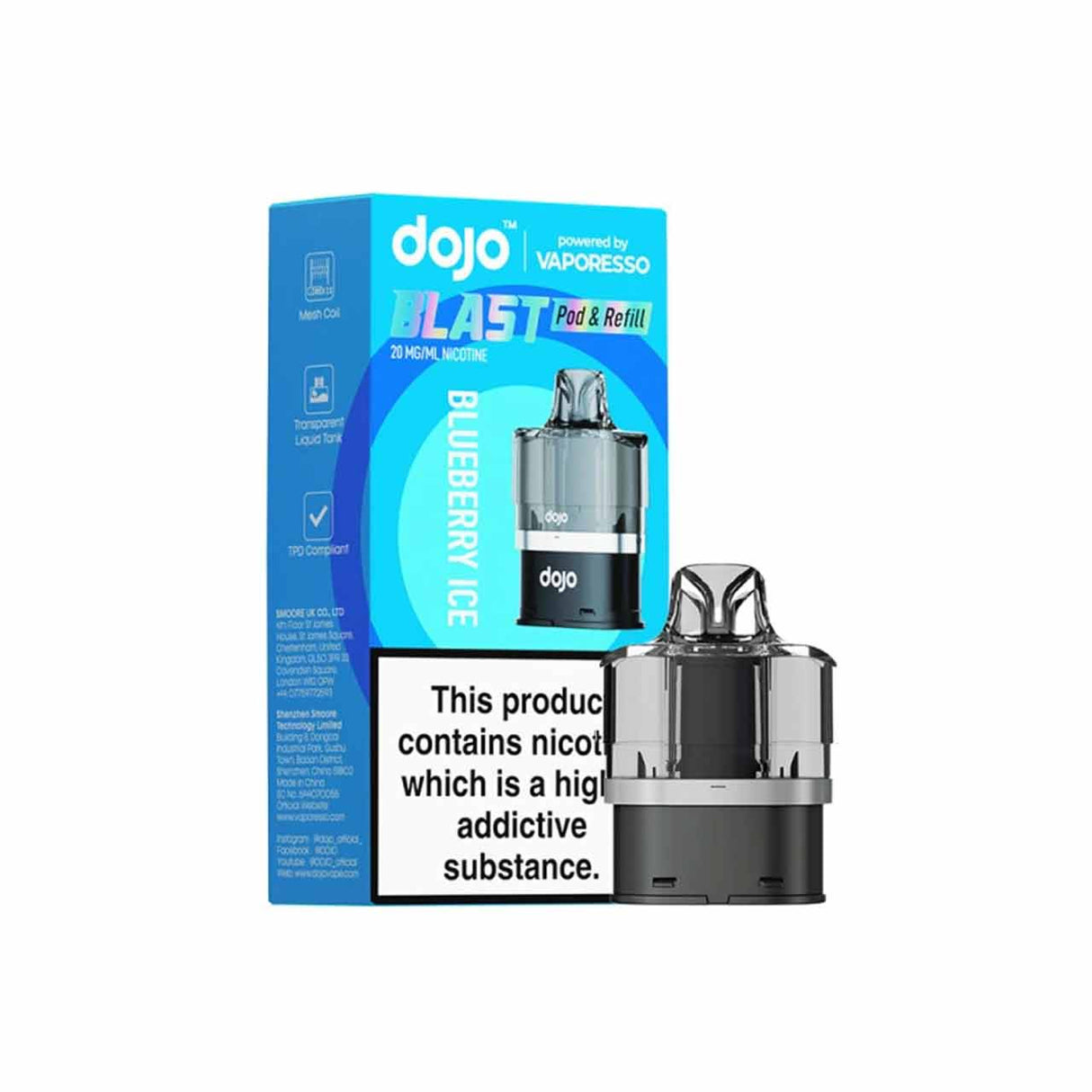 Dojo Blast 6000 Replacement Pod Pack