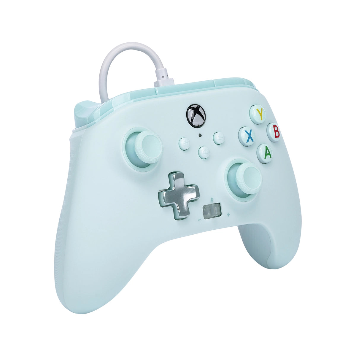 PowerA Enhanced Wired Controller for Xbox Series X|S - Cotton Candy Blue, Gamepad, Xbox One, Xbox Series S, Xbox Series X, Analogue, Wired, USB, USB Type-C