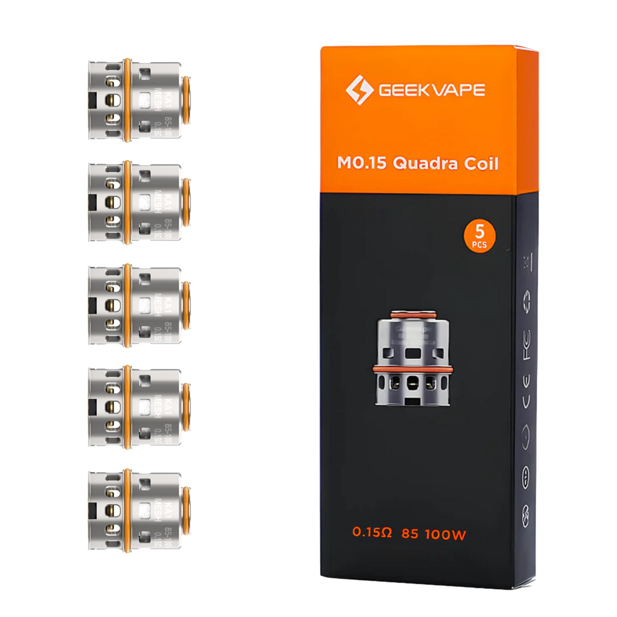 M Series Replacement Coils 0.2/0.15/0.14 Ohms (5Pcs)