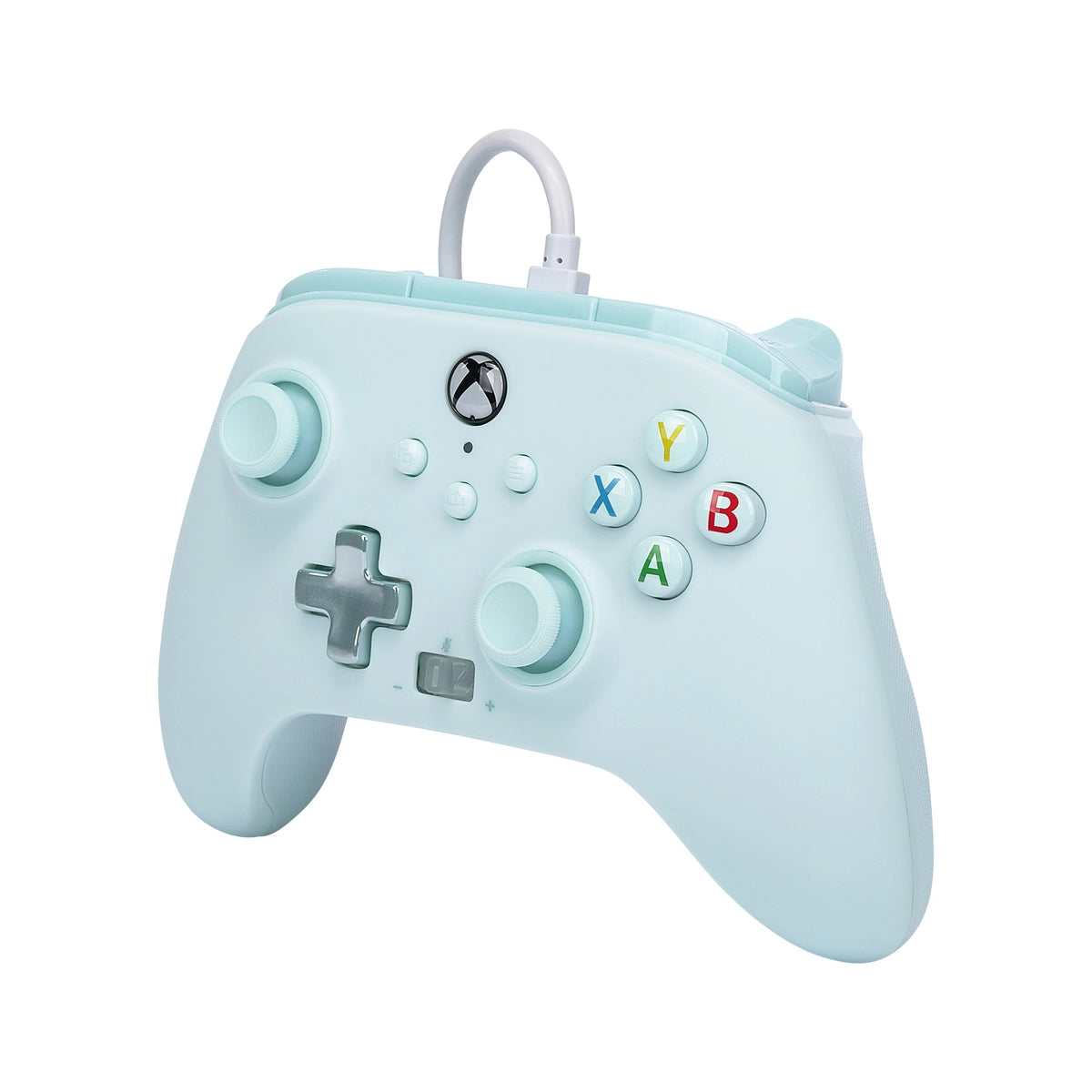 PowerA Enhanced Wired Controller for Xbox Series X|S - Cotton Candy Blue, Gamepad, Xbox One, Xbox Series S, Xbox Series X, Analogue, Wired, USB, USB Type-C