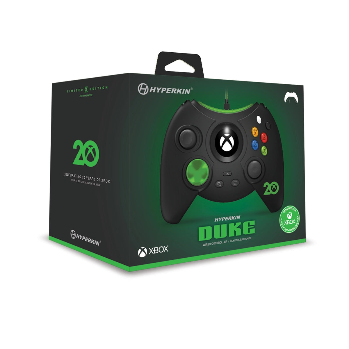 Hyperkin Duke, Gamepad, Xbox One, Xbox Series S, Xbox Series X, Options button, Wired, USB, USB Type-C