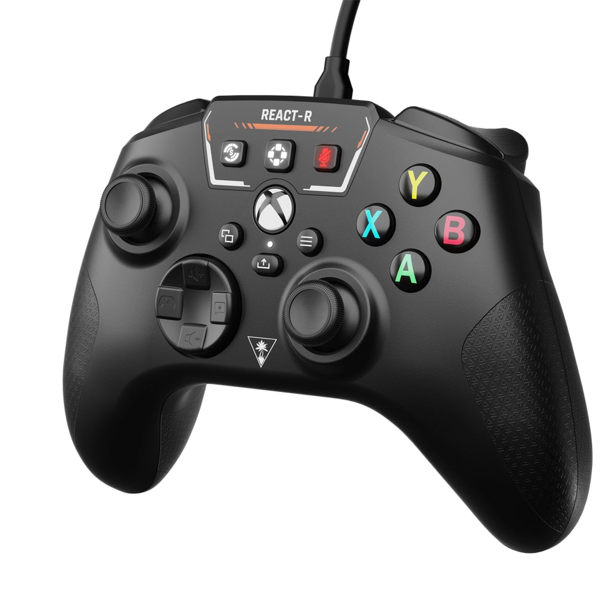 Turtle Beach React-R, Gamepad, PC, Xbox One, Xbox Series S, Xbox Series X, D-pad, Menu button, Share button, View button, Analogue / Digital, Wired, USB 4