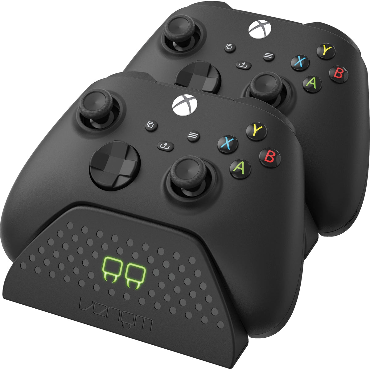 Venom TWIN DOCKING STATION, Docking station, Xbox, Black, Wired, 850 mAh, 2 m