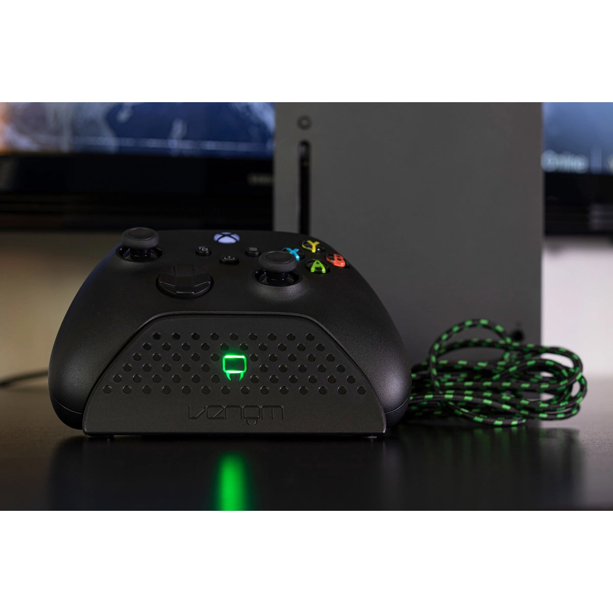 Venom SINGLE DOCKING STATION, Docking station, Xbox, Black, Wired, Nickel-Metal Hydride (NiMH), 850 mAh