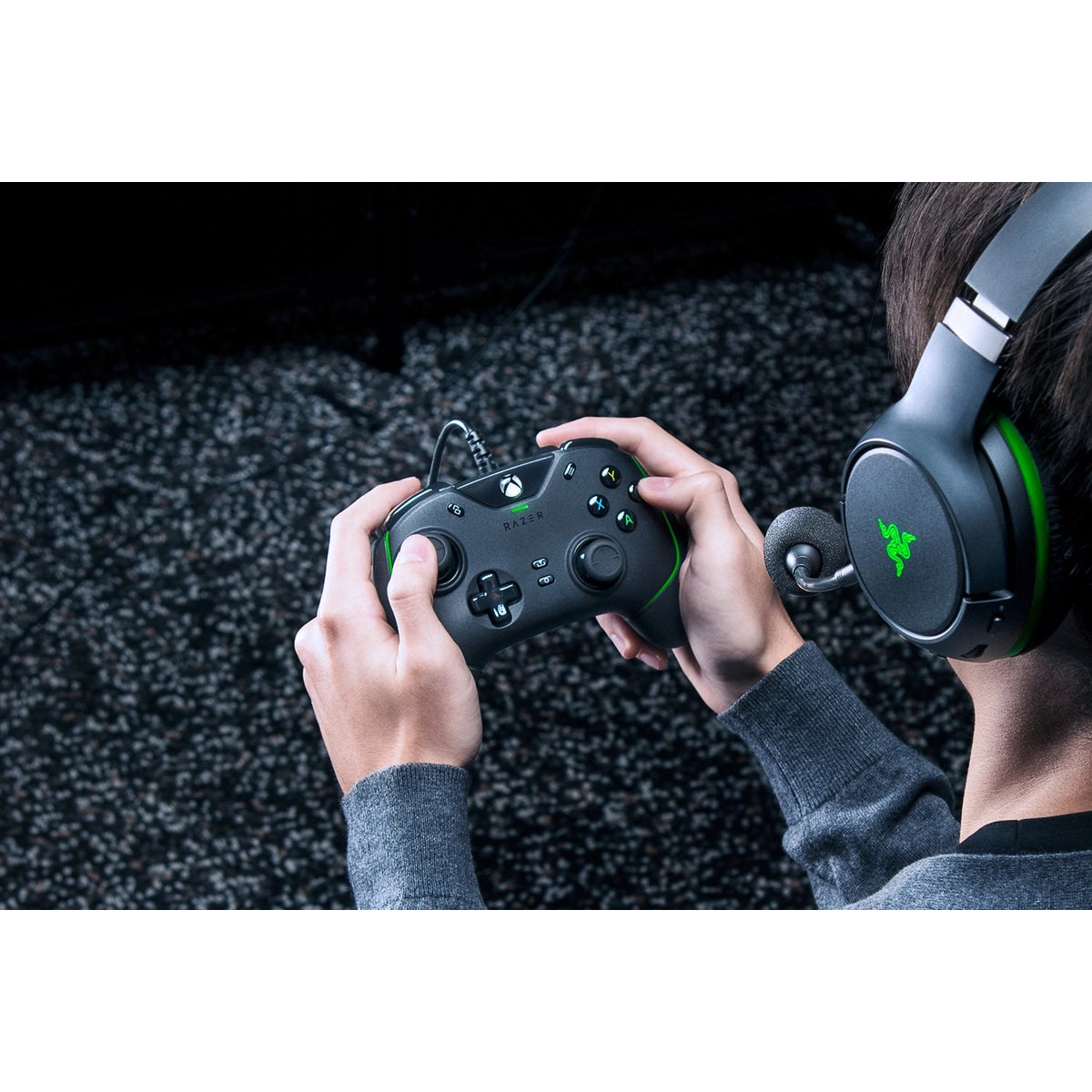 Razer Wolverine V2, Gamepad, Xbox Series S, Xbox Series X, Back button, D-pad, Home button, Menu button, Power button, Start button, Analogue, Wired, 3.5 mm