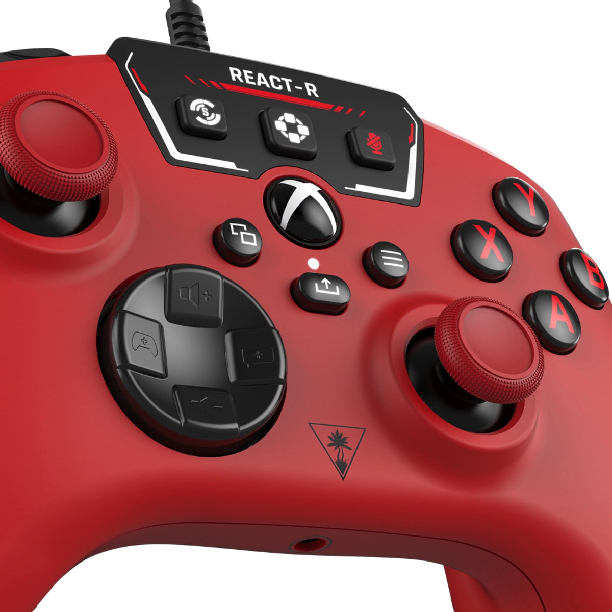 Turtle Beach React-R, Gamepad, PC, Xbox One, Xbox Series S, Xbox Series X, D-pad, Menu button, Share button, View button, Analogue / Digital, Wired, USB 3
