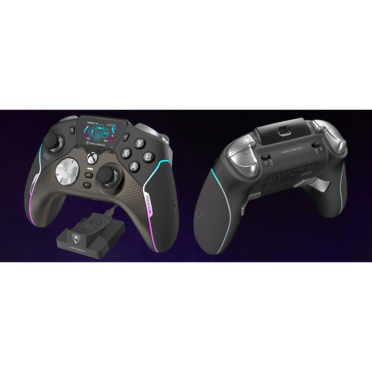 Turtle Beach Stealth Ultra, Gamepad, Android, PC, Xbox One, Xbox Series S, Xbox Series X, D-pad, Menu button, Share button, View button, Analogue / Digital, Wired & Wireless, Bluetooth/USB