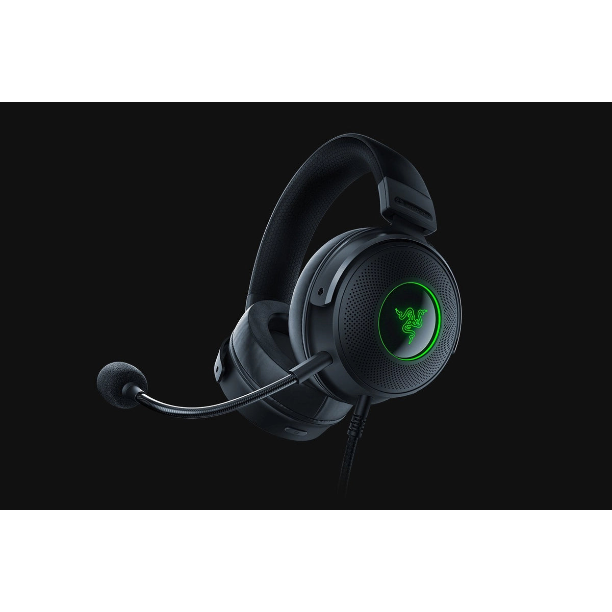 Razer Kraken V3 HyperSense, Wired, Gaming, 20 - 20000 Hz, 378 g, Headset, Black