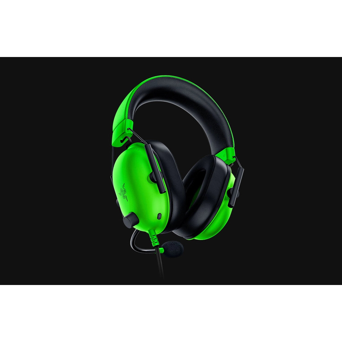 Razer BlackShark V2 X, Wired, 12 - 28000 Hz, Gaming, 240 g, Headset, Green, Black