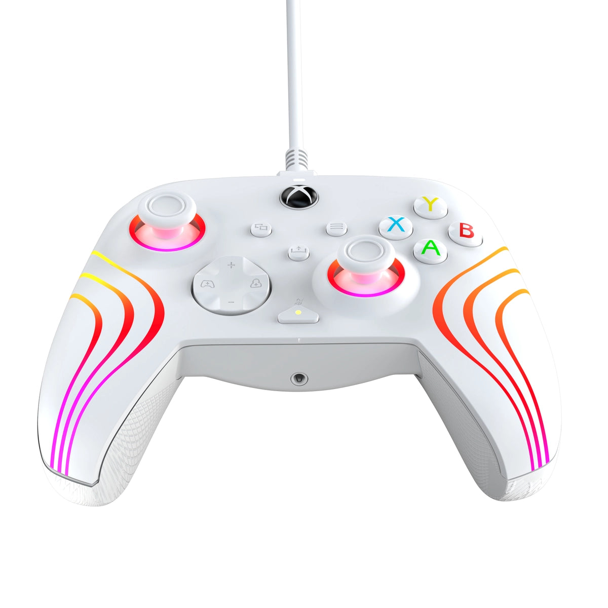 PDP Afterglow Wave Wired Controller: White For Xbox Series X|S, Xbox One & Windows 10/11
