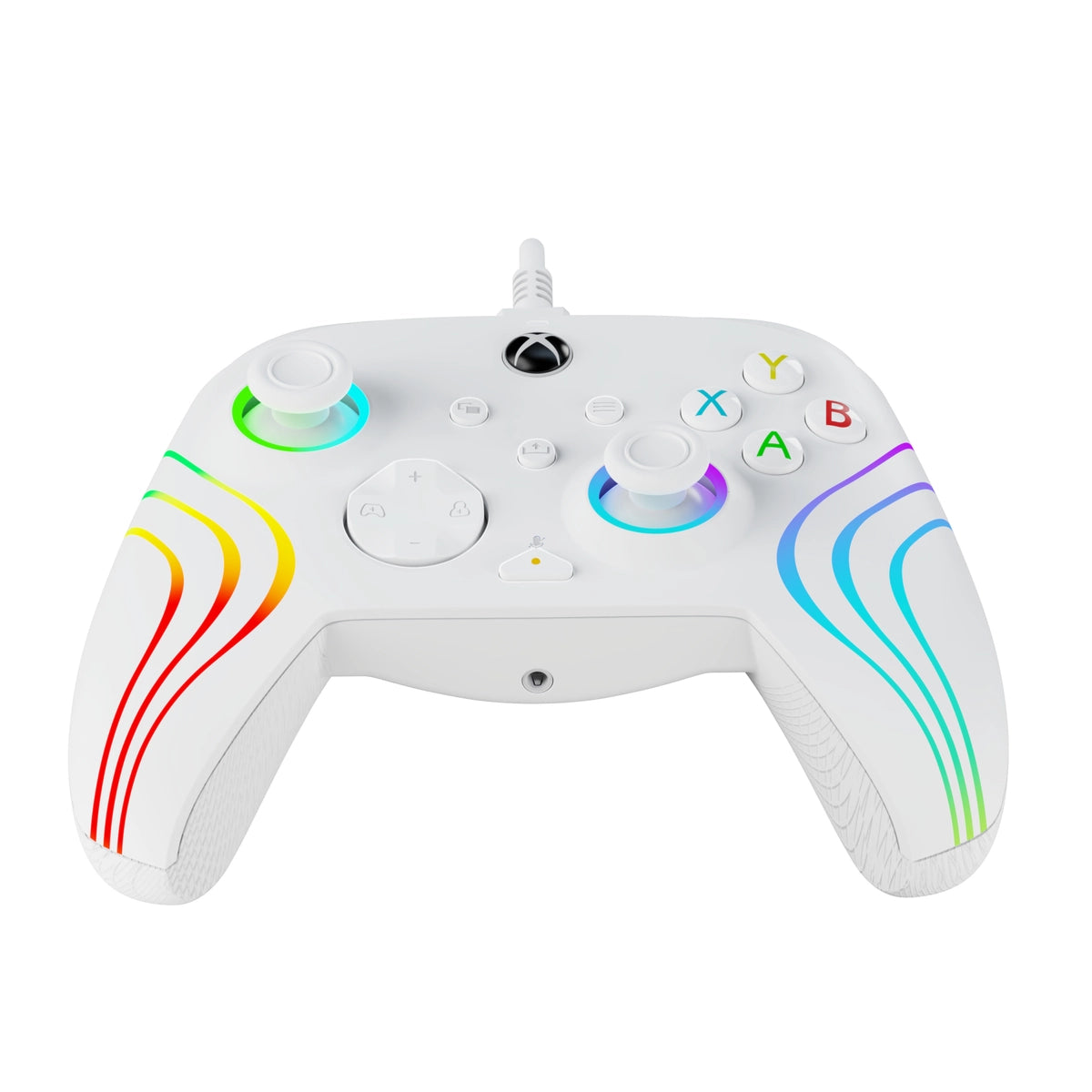 PDP Afterglow Wave Wired Controller: White For Xbox Series X|S, Xbox One & Windows 10/11