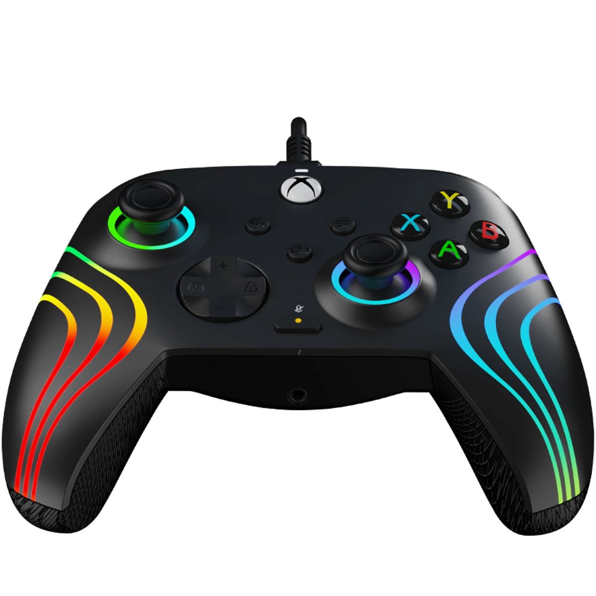 PDP Afterglow Wave, Gamepad, PC, Xbox One, Xbox Series S, Xbox Series X, D-pad, Multi, Wired, USB