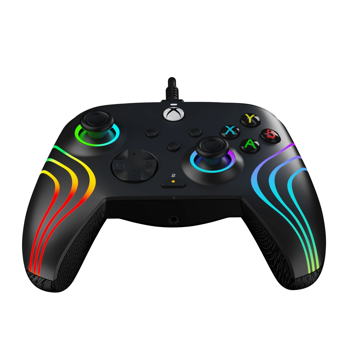 PDP Afterglow Wave, Gamepad, PC, Xbox One, Xbox Series S, Xbox Series X, D-pad, Multi, Wired, USB