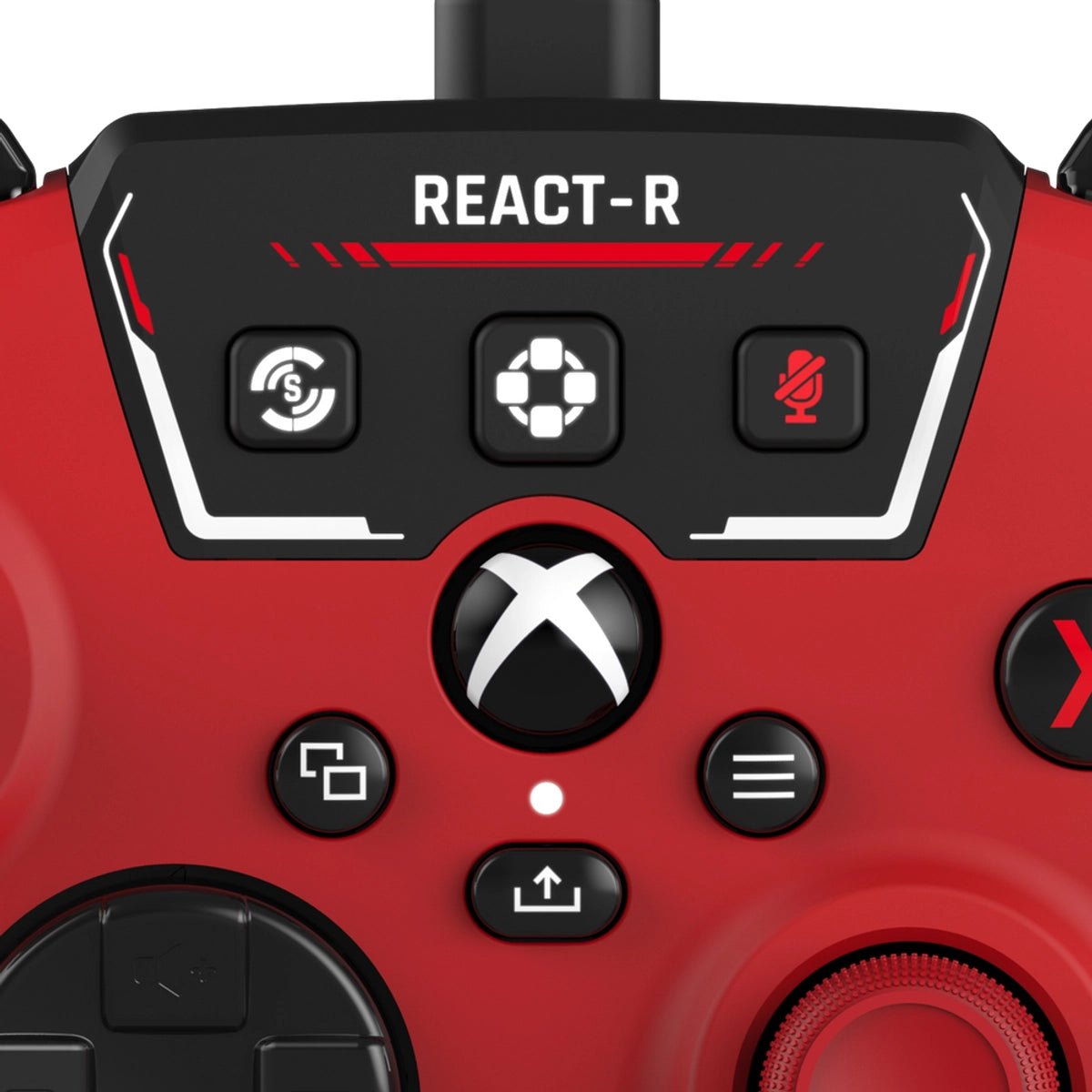 Turtle Beach React-R, Gamepad, PC, Xbox One, Xbox Series S, Xbox Series X, D-pad, Menu button, Share button, View button, Analogue / Digital, Wired, USB 3