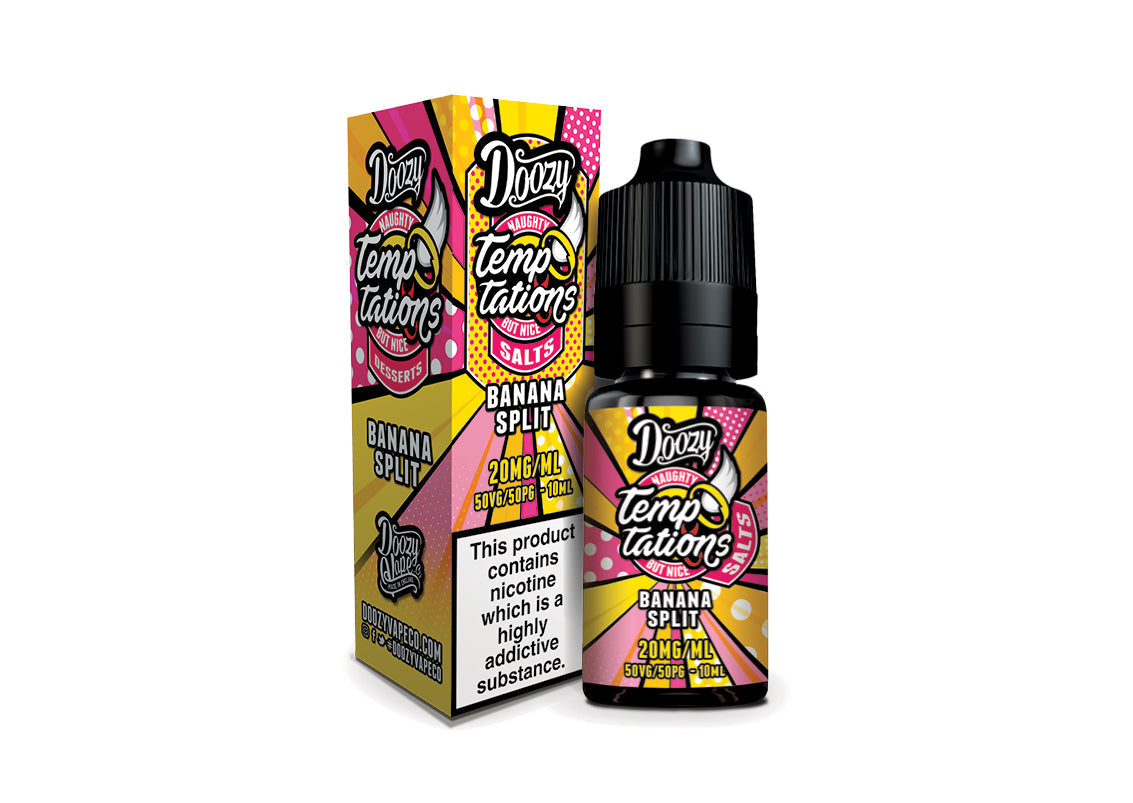 Banana Split By Doozy Temptations Salts 10ml