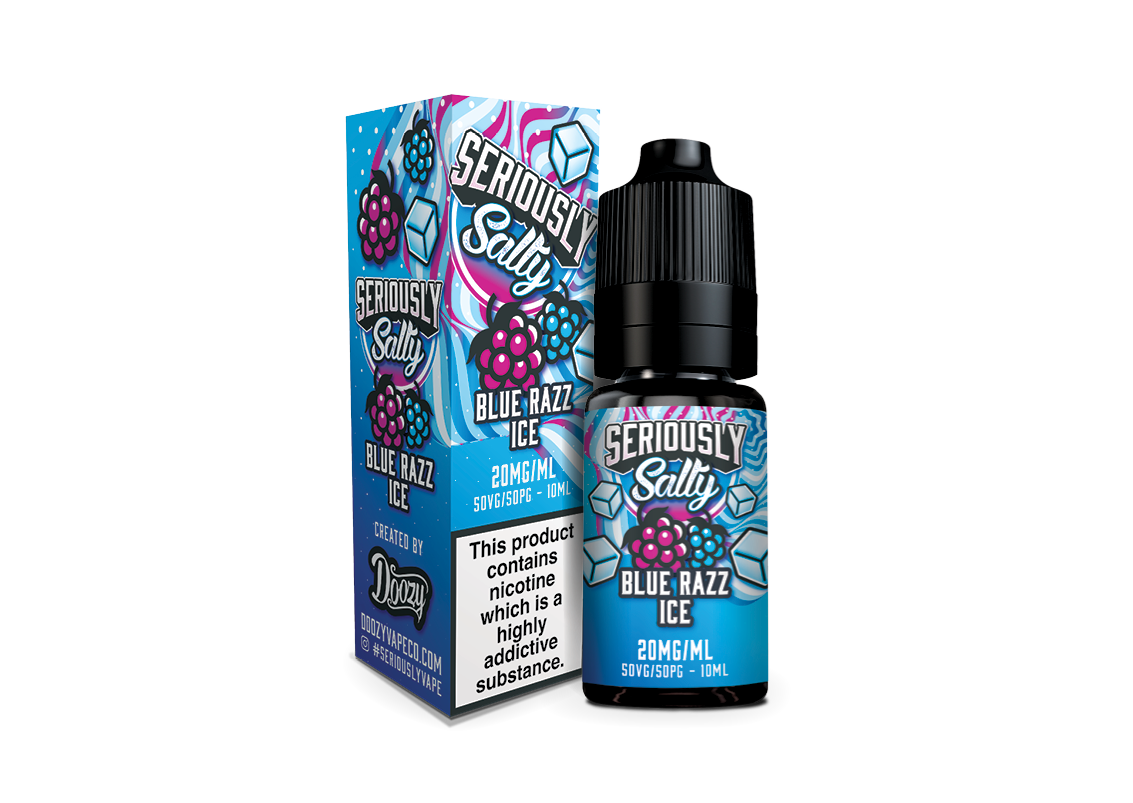 Blue Razz Ice By Seriously Salty 10ml