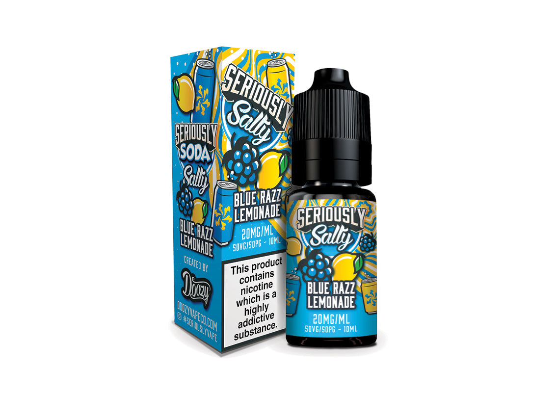 Blue Razz Lemonade By Seriously Salty Sodas 10ml