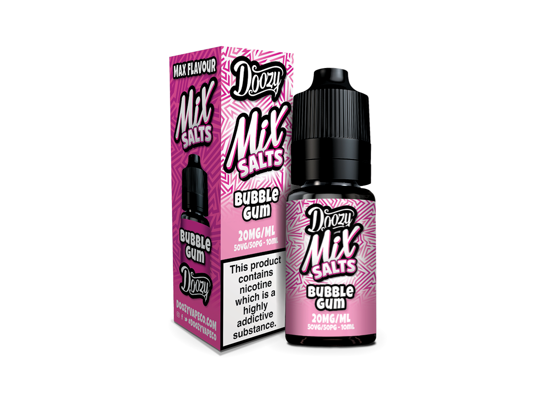Bubblegum By Doozy Mix Salts 10ml