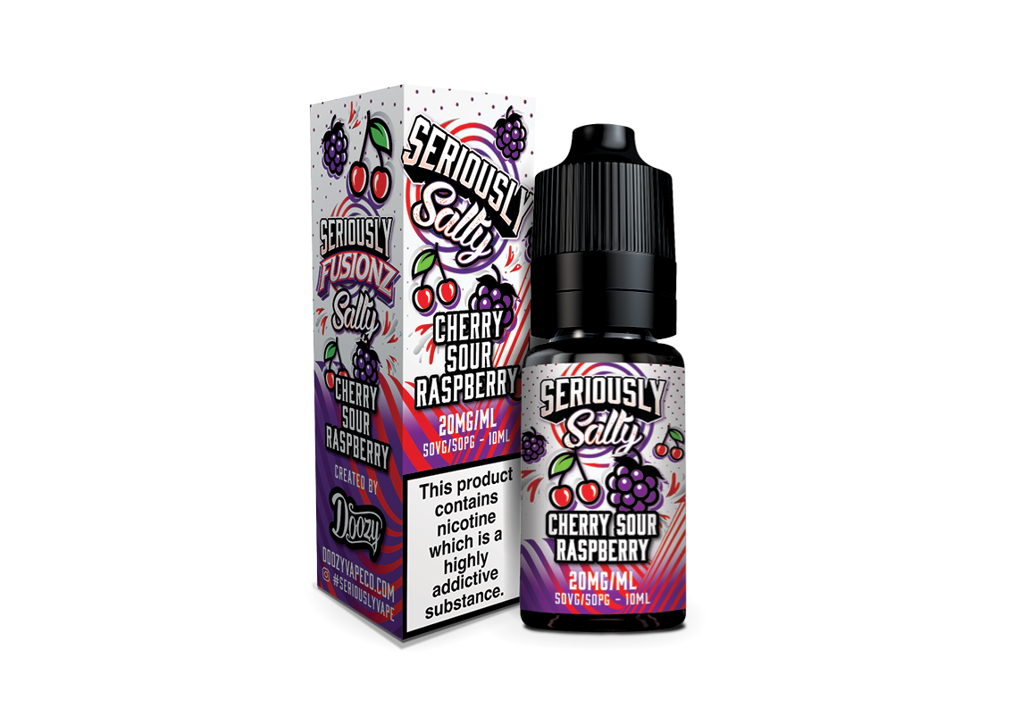 Cherry Sour Raspberry By Seriously Fusionz 10ml salts