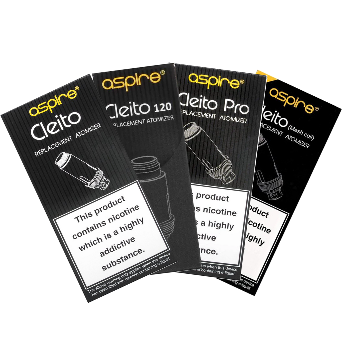 Aspire Cleito, Cleito Pro, Cleito Mesh and Cleito 120 Replacement Coils (5 Pcs)