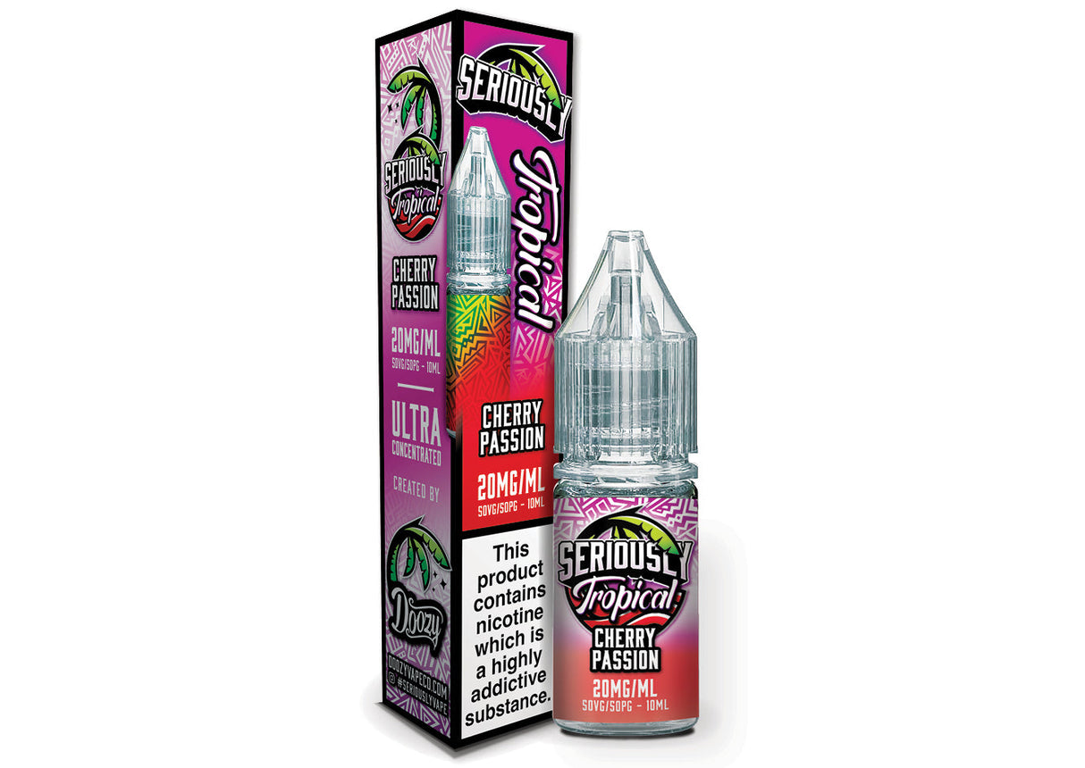 Cherry Passion By Seriously Tropical 10ml Nic Salt