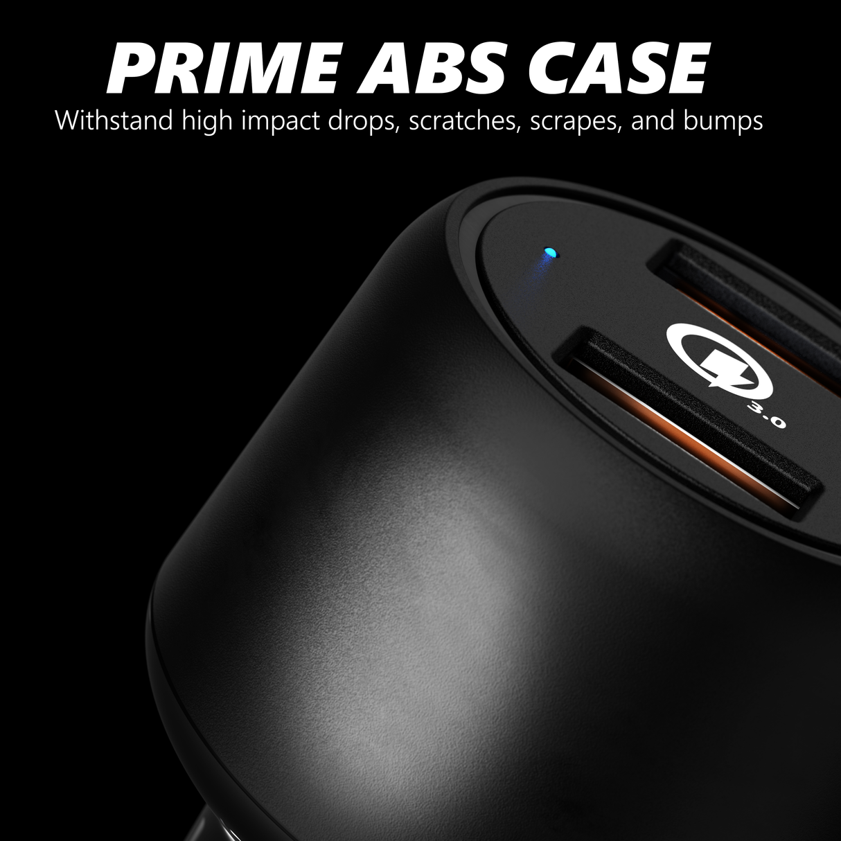 36W Car Charger Dual USB-A port QC 3.0 (18W x 2)