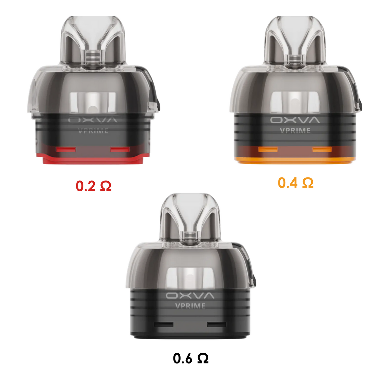 Oxva Vprime Replacement Pod Cartridges 2 Pack 2ml/5ml XL