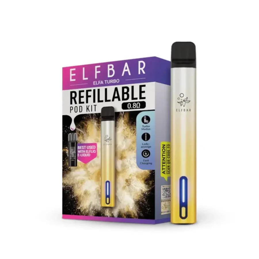 ElfBar ELFA Turbo Refillable Pod Vape Kit
