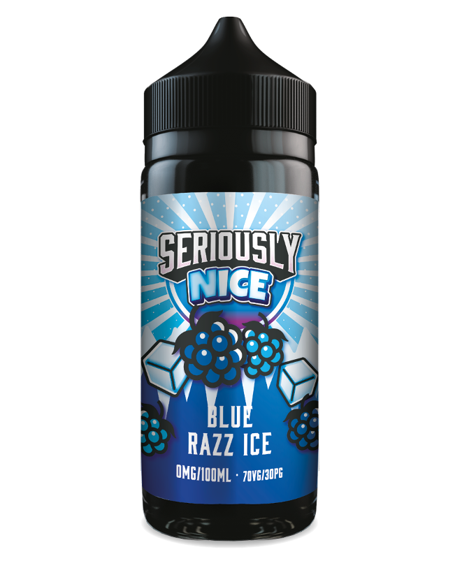 Blue Razz ICE By Seriously Nice 100ml Shortfill