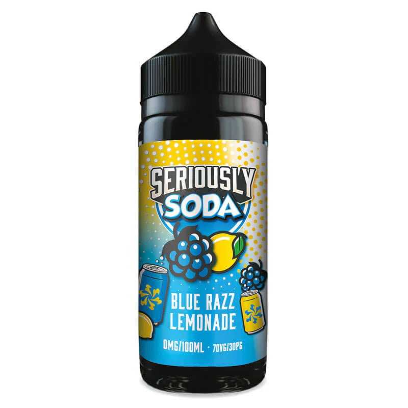 Blue Razz Lemonade By Seriously Soda 100ml Shortfill