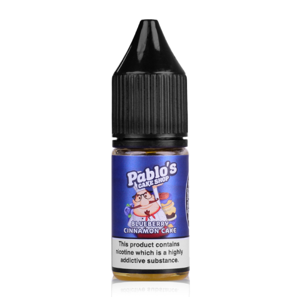 Blueberry Cinnamon Cake By Pablo's Cake Shop Salt 10ml