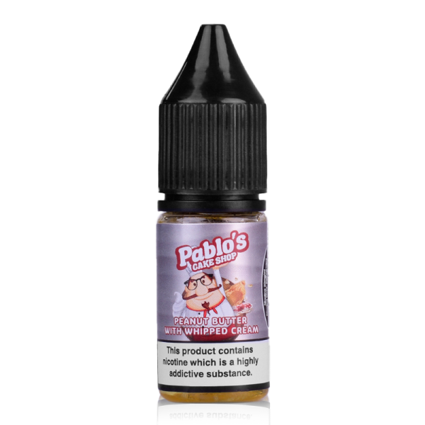 Peanut Butter with Whipped Cream By Pablo's Cake Shop Salt 10ml