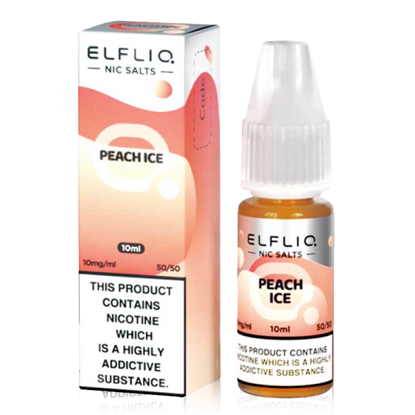Peach ICE By Elfliq 10ml Salts