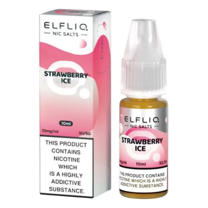 Strawberry ICE By Elfliq 10ml Salts