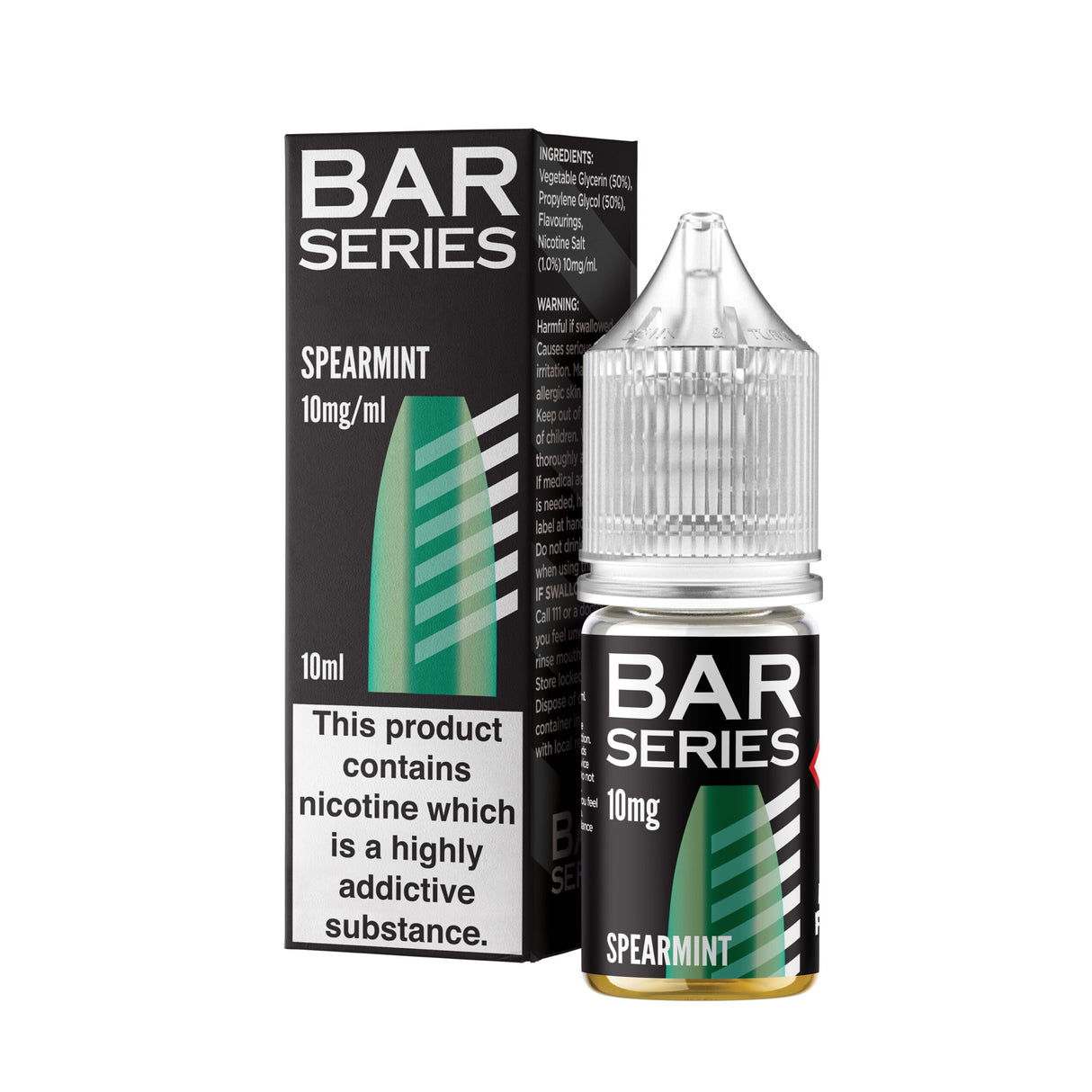 Fresh Spearmint By Bar Series Salt 10ml