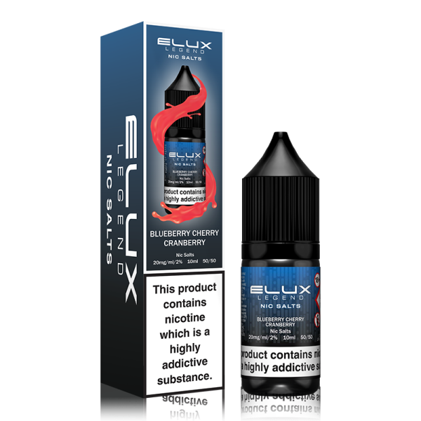 Blueberry Cherry Cranberry By Elux Legend 10ml Salts