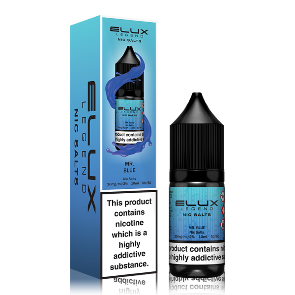 Mr Blue By Elux Legend 10ml Salts