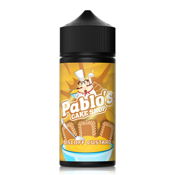Biscoff Custard By Pablo's Cake Shop 100ml Shortfill