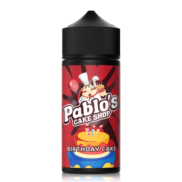 Birthday Cake By Pablo's Cake Shop 100ml Shortfill