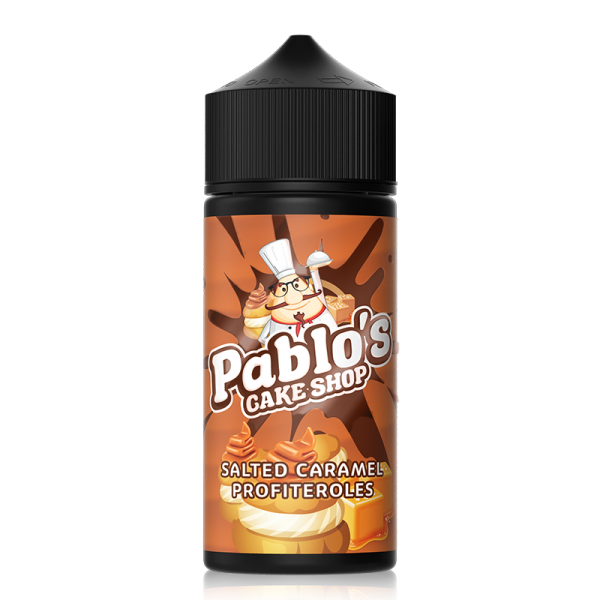 Salted Caramel Profiteroles By Pablo's Cake Shop 100ml Shortfill