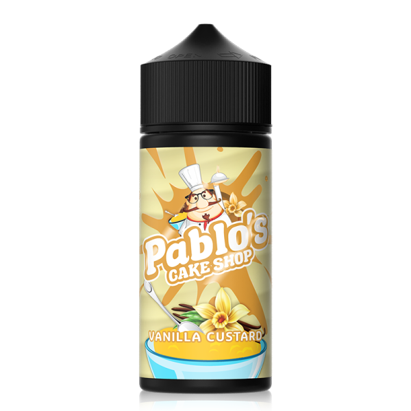 Vanilla Custard By Pablo's Cake Shop 100ml Shortfill