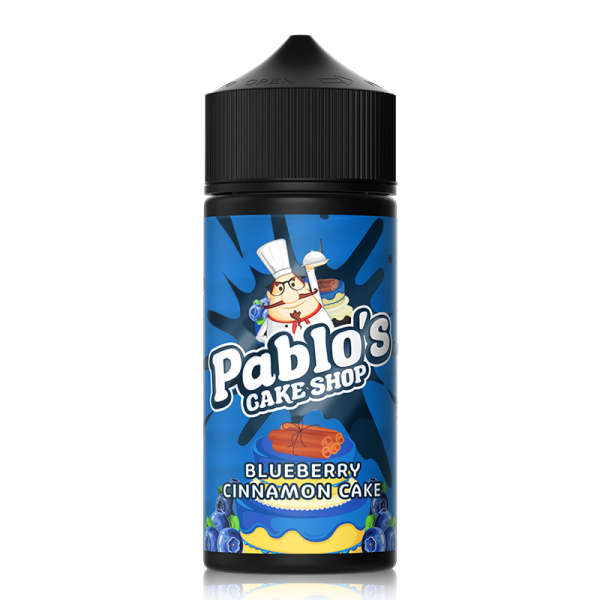 Blueberry Cinnamon Cake By Pablo's Cake Shop 100ml Shortfill