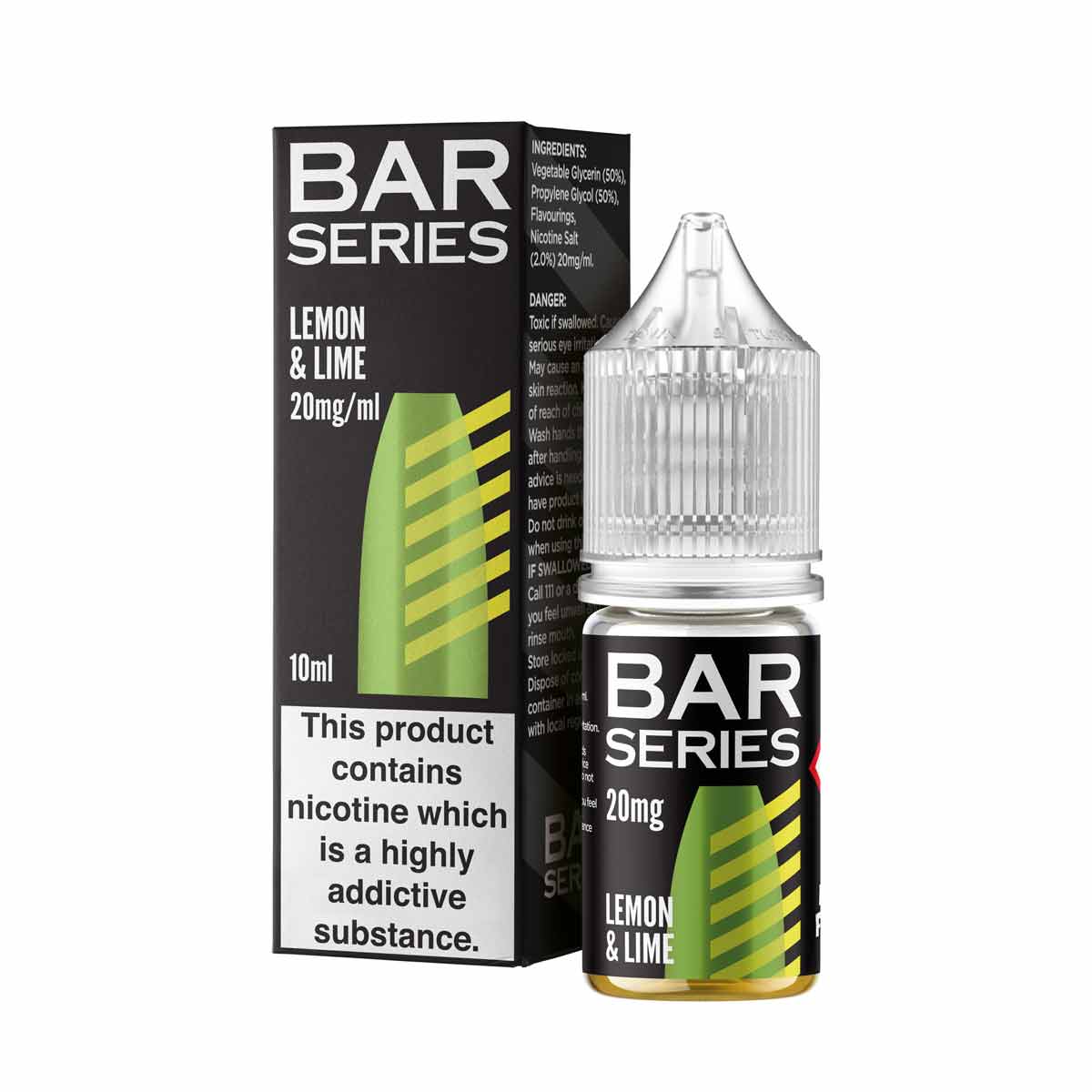 Lemon and Lime By Bar Series Salt 10ml