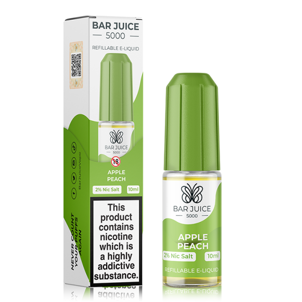 Apple Peach By Bar Juice 5000 Salt 10ml