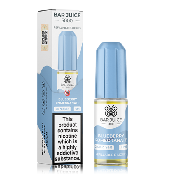 Blueberry Pomegranate By Bar Juice 5000 Salt 10ml