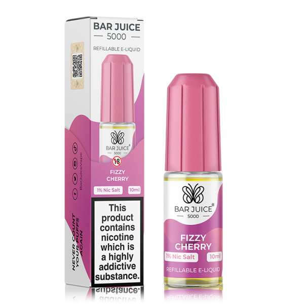 Fizzy Cherry By Bar Juice 5000 Salt 10ml