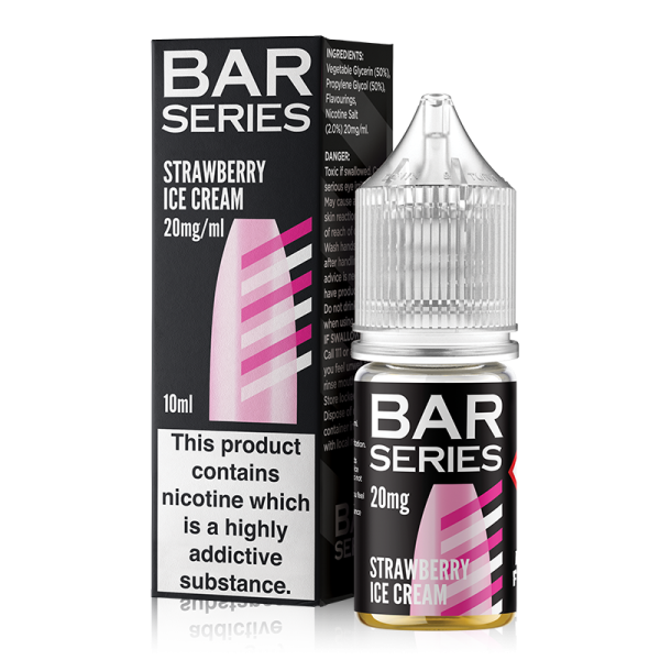 Strawberry Ice Cream By Bar Series Salt 10ml