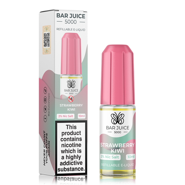 Strawberry Kiwi By Bar Juice 5000 Salt 10ml