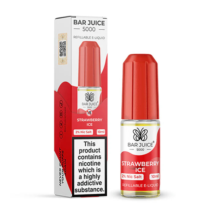 Strawberry Ice By Bar Juice 5000 Salt 10ml