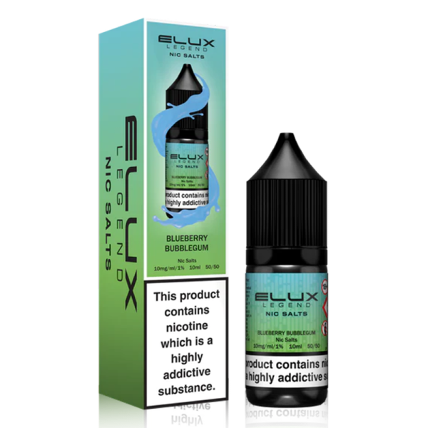 Blueberry Bubblegum By Elux Legend 10ml Salts